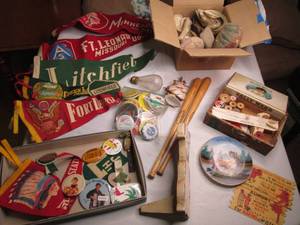 Collection of Vintage sea shells, s...
