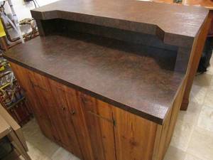 Very nice wood Bar style Or Greater...