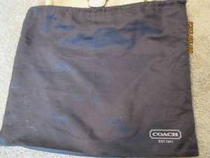 Coach leather purse with cover bag....