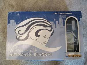 Vintage pink electric blanket with ...
