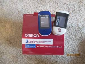 Omron Blood Pressure Monitor and 2 ...