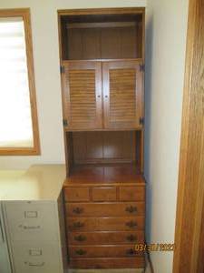 2 pc 3 drawer Hutch with cabinet 24...