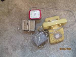 Vintage rotary phone 2 vintage elec...