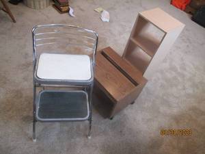 Wood shelf 11.512, wood cart on...