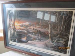 Terry Redling Almost Home framed ...
