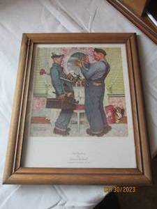 Norman Rockwell The Plumbers, Satur...
