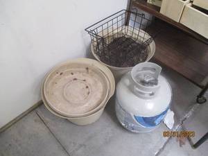 Near empty 20lb Blue Rhino propane ...