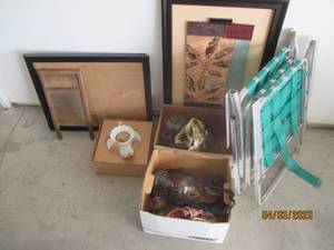 Abstract wall art, empty picture fr...
