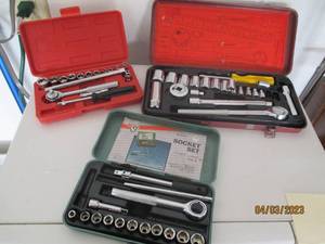 (2) 14 drive SAE shallow well soc...