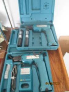 (2) Makita cordless drills each in ...