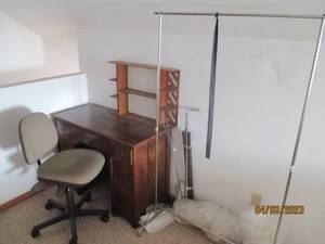 Ornately detailed 7-drawer desk wit...