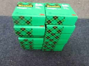 lot 5 image: 10 Rolls Scotch Magic Tape...
