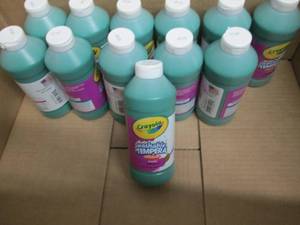 lot 12 image: 12- 16 oz Bottles Crayola Washable ...