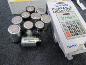 lot 16 image: Casio Portable Desktop Calculator, ...