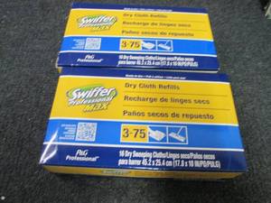 lot 18 image: 2 pks Swiffer Max Dry Cloth Refills...