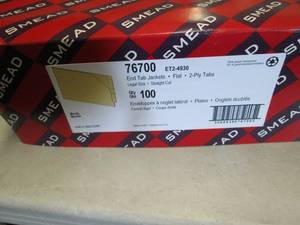lot 46 image: Smead 76700 Heavyweight End Tab Jac...