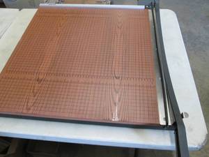 lot 49 image: Large Xacto Paper Cutter...