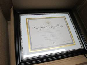 lot 68 image: 3-16x13 Certificate Frames...