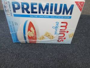lot 96 image: 6- 11 oz Boxes Nabisco Premium Mini...