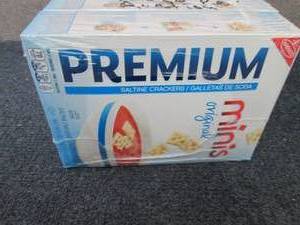 lot 97 image: 6- 11 oz Boxes Nabisco Premium Mini...