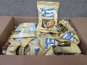 lot 100 image: Case of 42-2 oz Pouches Famous Amos...