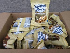 lot 101 image: Case of 42-2 oz Pouches Famous Amos...
