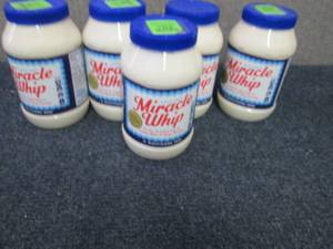 lot 110 image: 5- 30 oz Bottles Miracle Whip best ...
