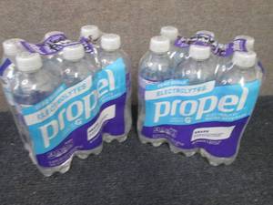 lot 132 image: 2- 6pks 16.9 oz Bottles Propel Grap...