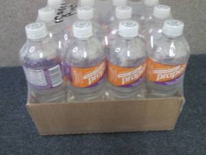 lot 136 image: 12- 24 oz Bottles Propel Lemon Blac...