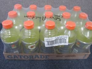 lot 142 image: 15- 28 oz Bottles Gatorade Lemon Li...