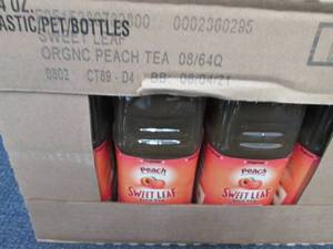 lot 147 image: 8- 64 oz Bottles Sweet Leaf Organic...