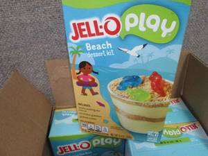 lot 155 image: 2 Cases of 6-10.1 oz Boxes Jello Pl...