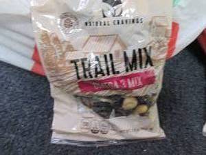 lot 163 image: 24- 3.5oz Bags Trail Mix past date,...