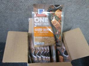 lot 181 image: Box of 12 pks McCormick Glazed Salm...