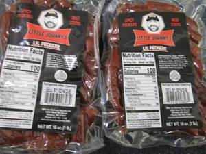 lot 185 image: 2-16 oz Little Johnnys Lil Peckers...