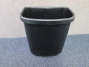 lot 199 image: Case of 50 Small Black Waste Bins ...