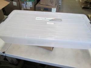 lot 212 image: Plastic Storage Tote...