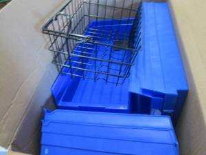 lot 222 image: Box of Assorted OrganizingStorage ...