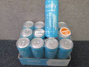 lot 286 image: 12pk 12 oz Cans Zenify Stress Relie...