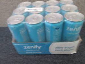 lot 290 image: 12pk 12 oz Cans Zenify Stress Relie...