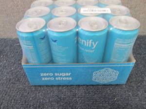 lot 292 image: 12pk 12 oz Cans Zenify Stress Relie...
