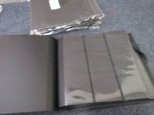 lot 298 image: 4- 432 Pocket Card Album...