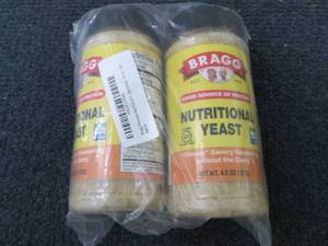 lot 301 image: 2- 4.5 oz Bragg Nutritional Yeast...