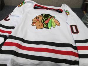 lot 303 image: Large Clark Griswold Blackhawks Jer...