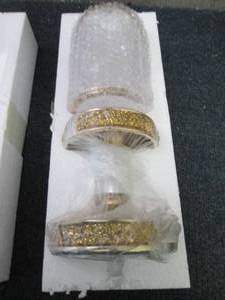 lot 304 image: MetalCrystal Centerpiece...
