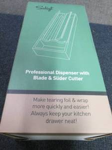 lot 348 image: Bamboo 2 Roll Wrap DispenserCutter...