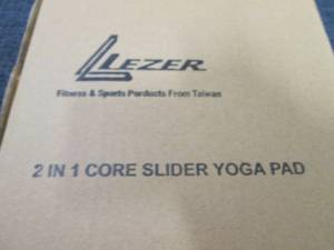 lot 357 image: 2 in 1 Core Slider Yoga Pad...