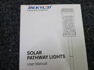 lot 362 image: 6 Solar Pathway Lights...