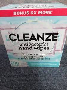 lot 375 image: Case of 600 Cleanze Hand Wipes...