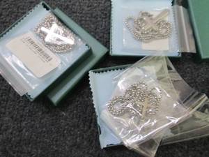 lot 398 image: 3 Assorted Cross Necklaces...
